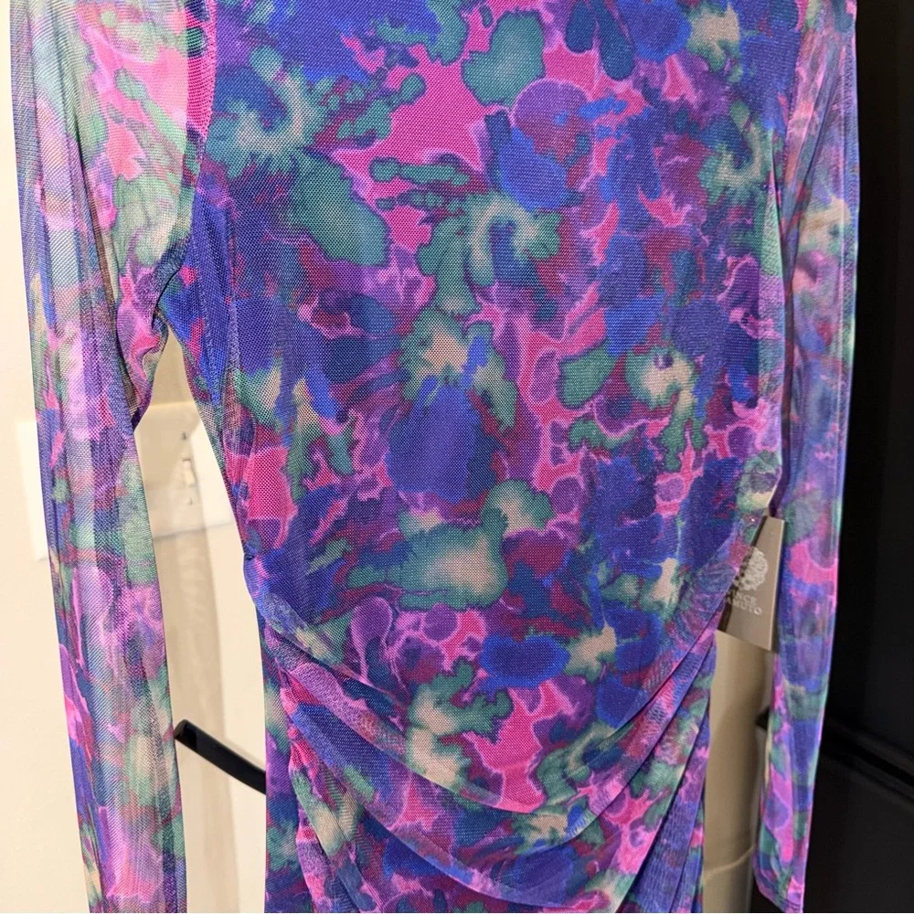 NWT -Vince Camuto - Floral Midi Dress Size 4 - Picture 5 of 12